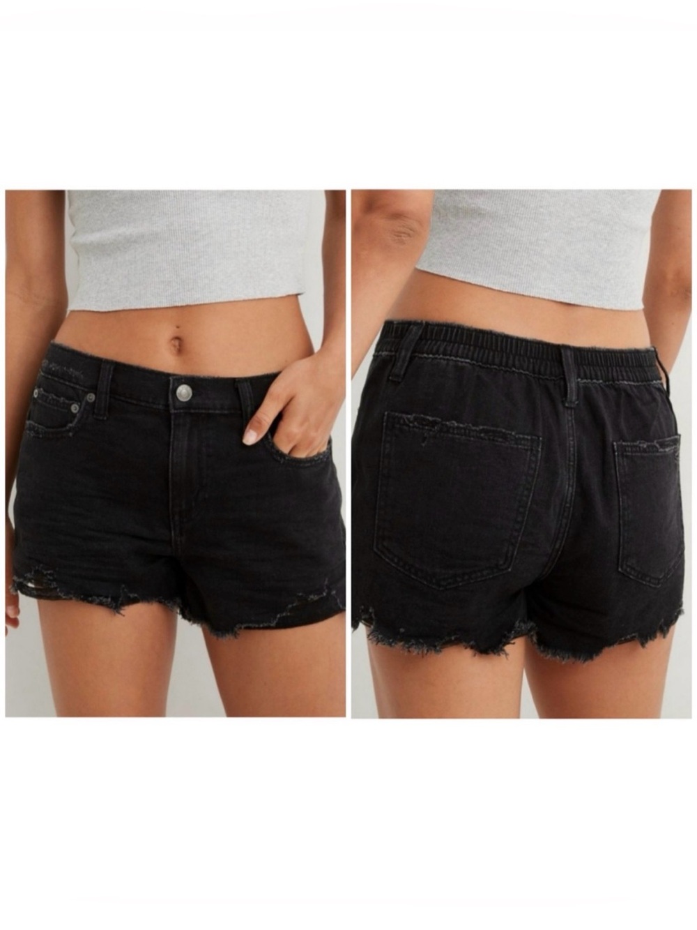 Aerie Daydream Denim Shorts